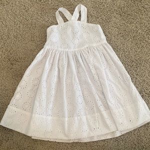 Precious white eyelet dress!